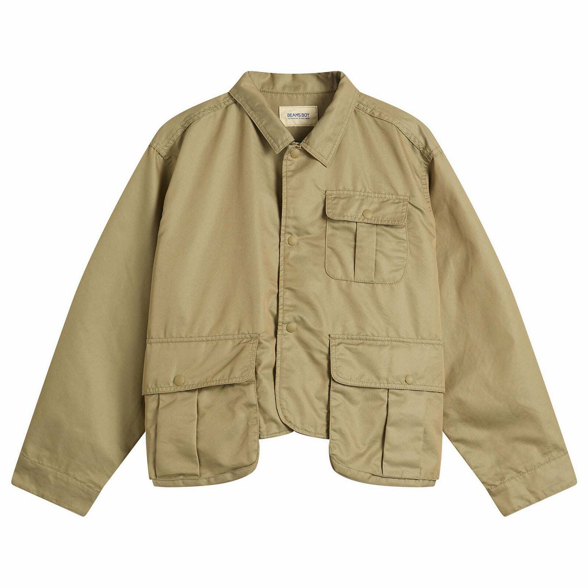 Beams Boy Women's Solotex Parka Jacket in Olive Crz Beams Boy