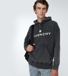 Givenchy - Logo cotton jersey hoodie