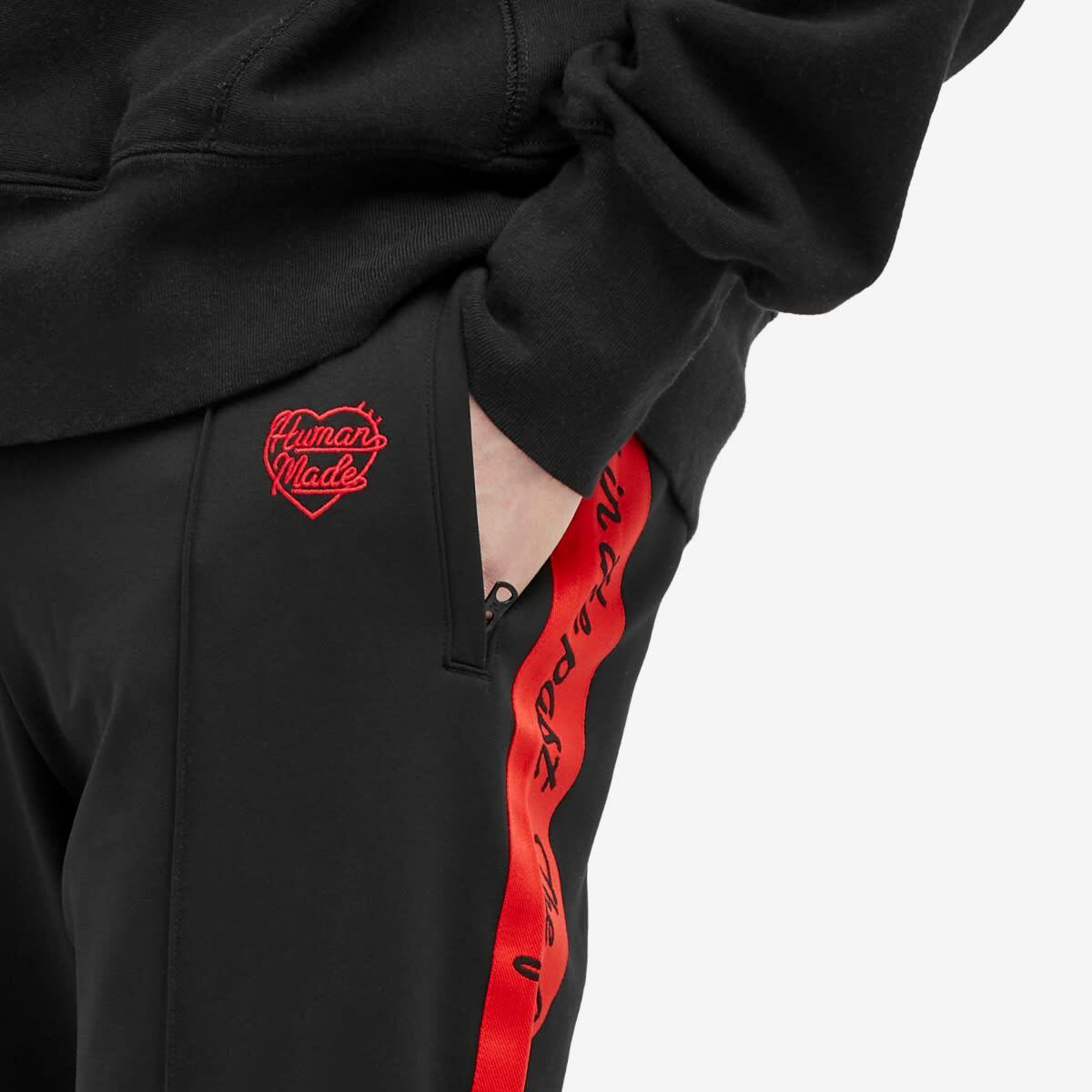Human Made Men's Track Pant in Black