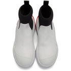 1017 ALYX 9SM White Fixed Sole Mid Boots
