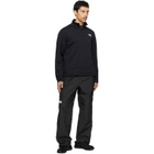 The North Face Black Cedar Trail Grid Fleece Quarter-Zip Sweatshirt
