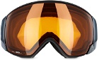 KOO Navy Enigma Chrome Snow Goggles