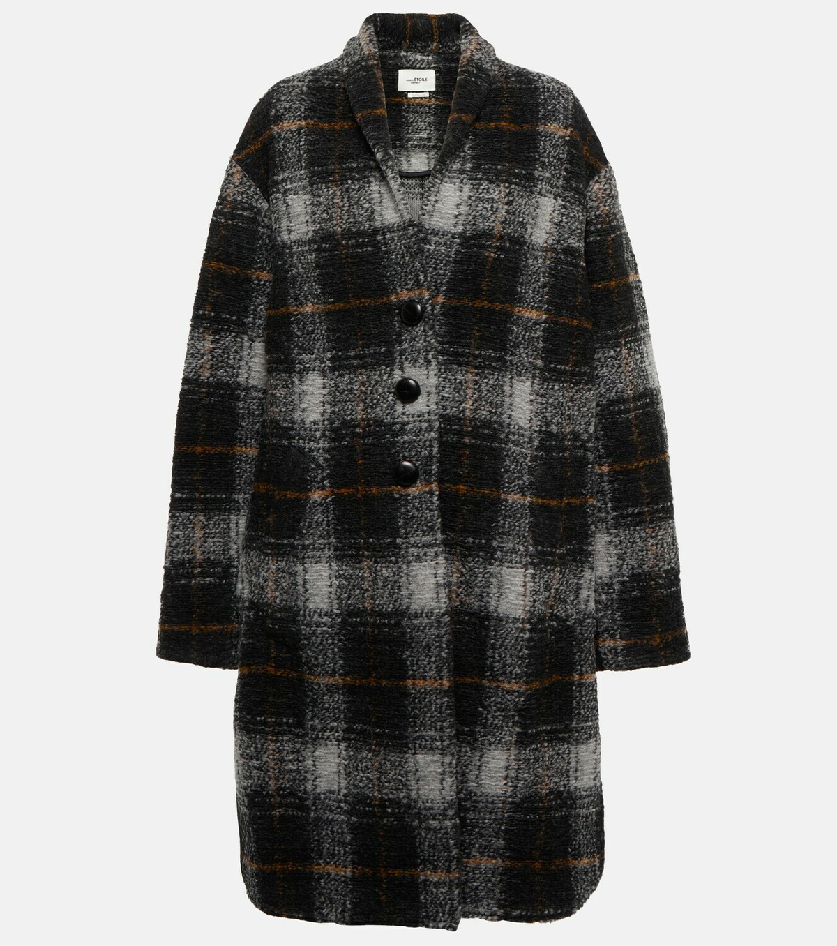 Marant Etoile Checked wool-blend coat Isabel Marant Etoile