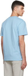 Maison Kitsuné Blue Olympia Le-Tan Coffee Fox T-Shirt