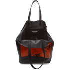 Calvin Klein 205W39NYC Black and Red Dennis Hopper Tote