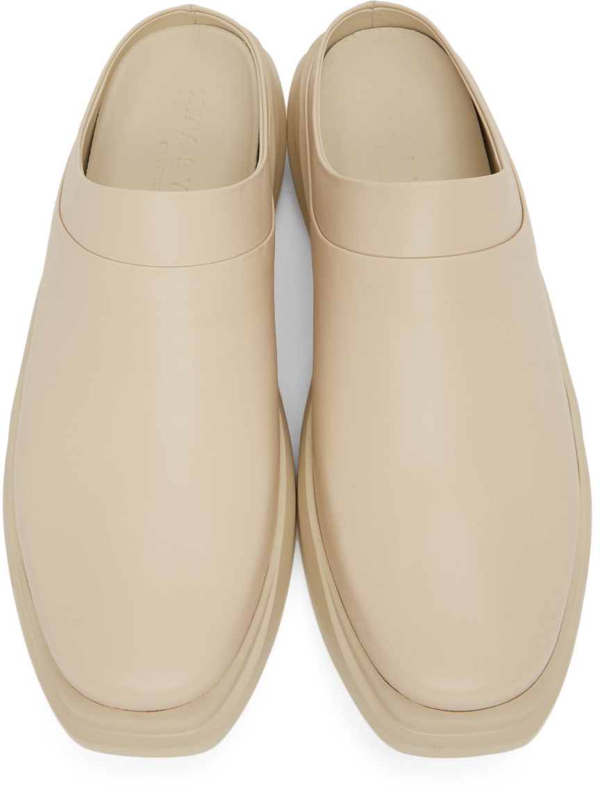 1017 ALYX 9SM Beige Mono Mules
