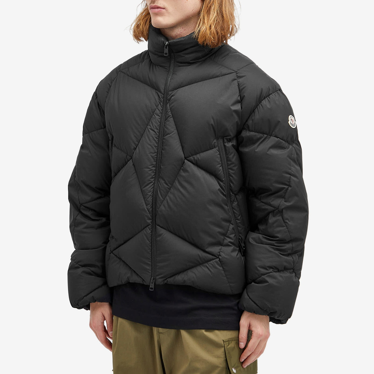 Moncler Men s Vardar Lightweight Nylon Jacket in Black Moncler