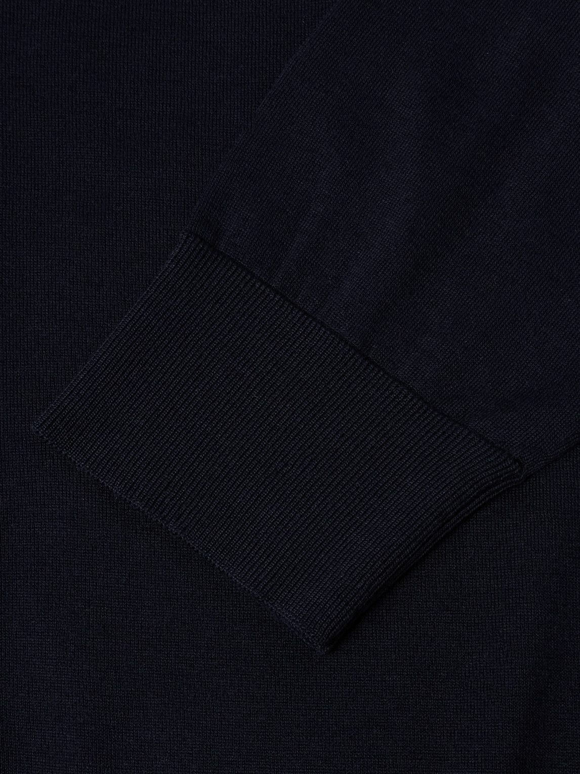 Zegna - Wool Zip-Up Cardigan - Blue