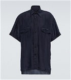 Giorgio Armani - Silk bowling shirt