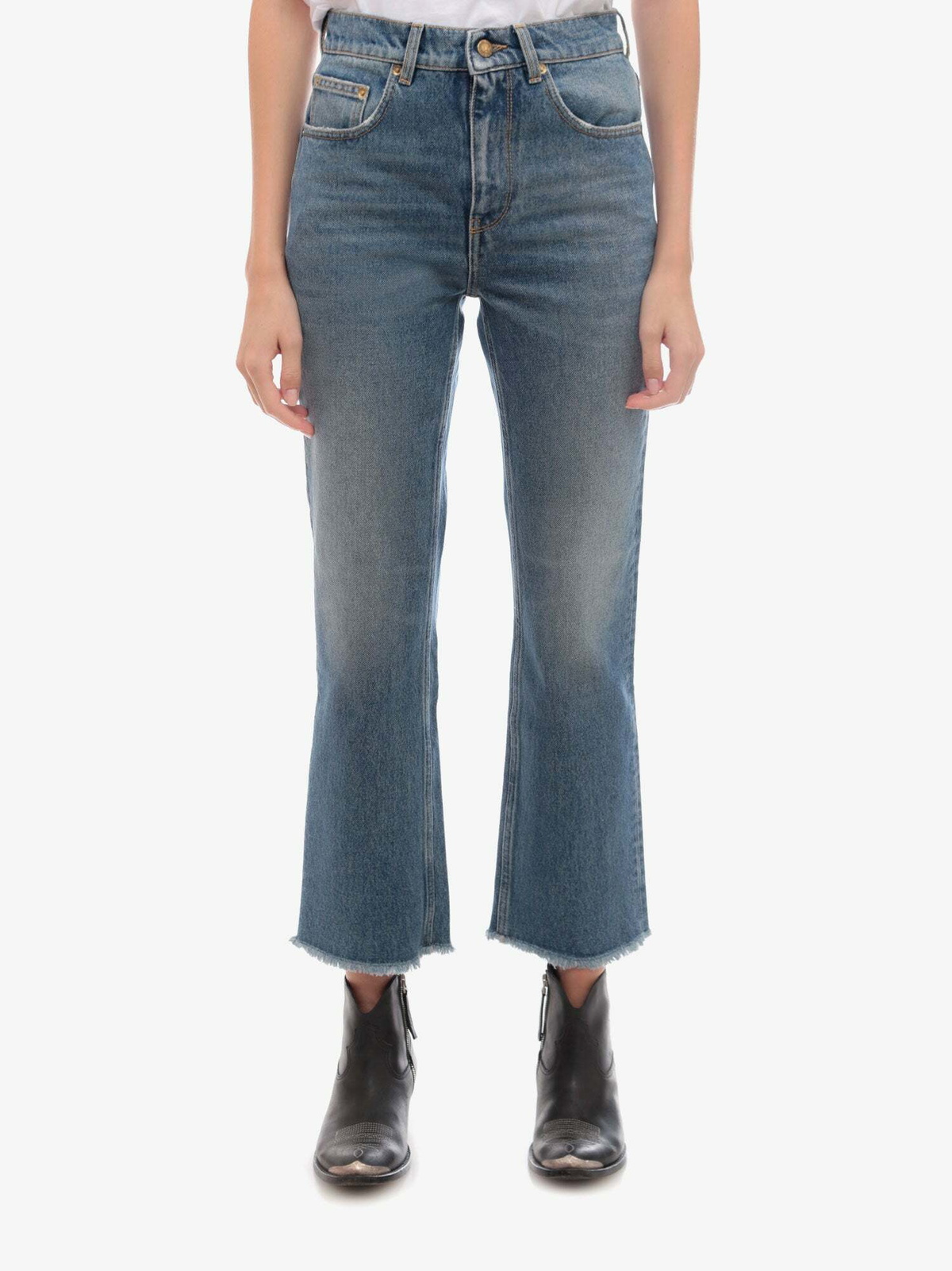 Golden Goose Deluxe Brand Deryn Blue Womens Jeans Golden