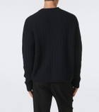 The Row Nanni cable-knit cashmere sweater