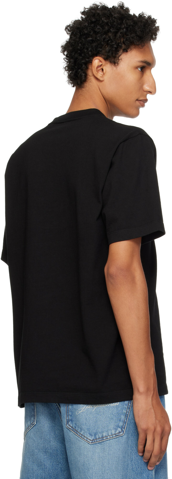 Lady White Co. Black Rugby T-shirt