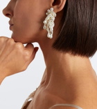 Simone Rocha Crystal-embellished drop earrings