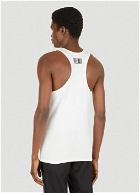Barcode Tank Top in White