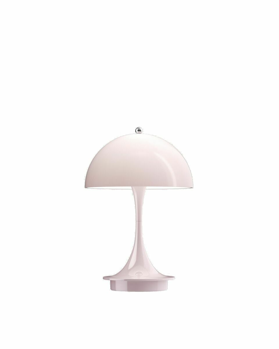 Photo: Louis Poulsen Panthella 160 Portable Pale Rose Acryl   Universal Plug Pink - Mens - Lighting