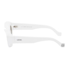 Loewe Black and White Paulas Ibiza Square Sunglasses