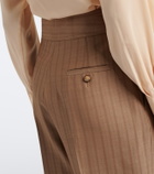 Etro Striped wool wide-leg pants