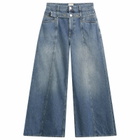 Closed Women's Zoya-X Wide Leg Jeans in Dark Blue