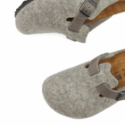 Birkenstock Boston Clog - Light Grey Authentic Felt