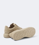 McQueen Oversized suede sneakers