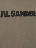 JIL SANDER - Boxy Fit Logo Cotton T-shirt