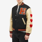 Human Made Men's Varsity Jacket in Black