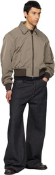 HOPE Brown Camp Bomber Jacket