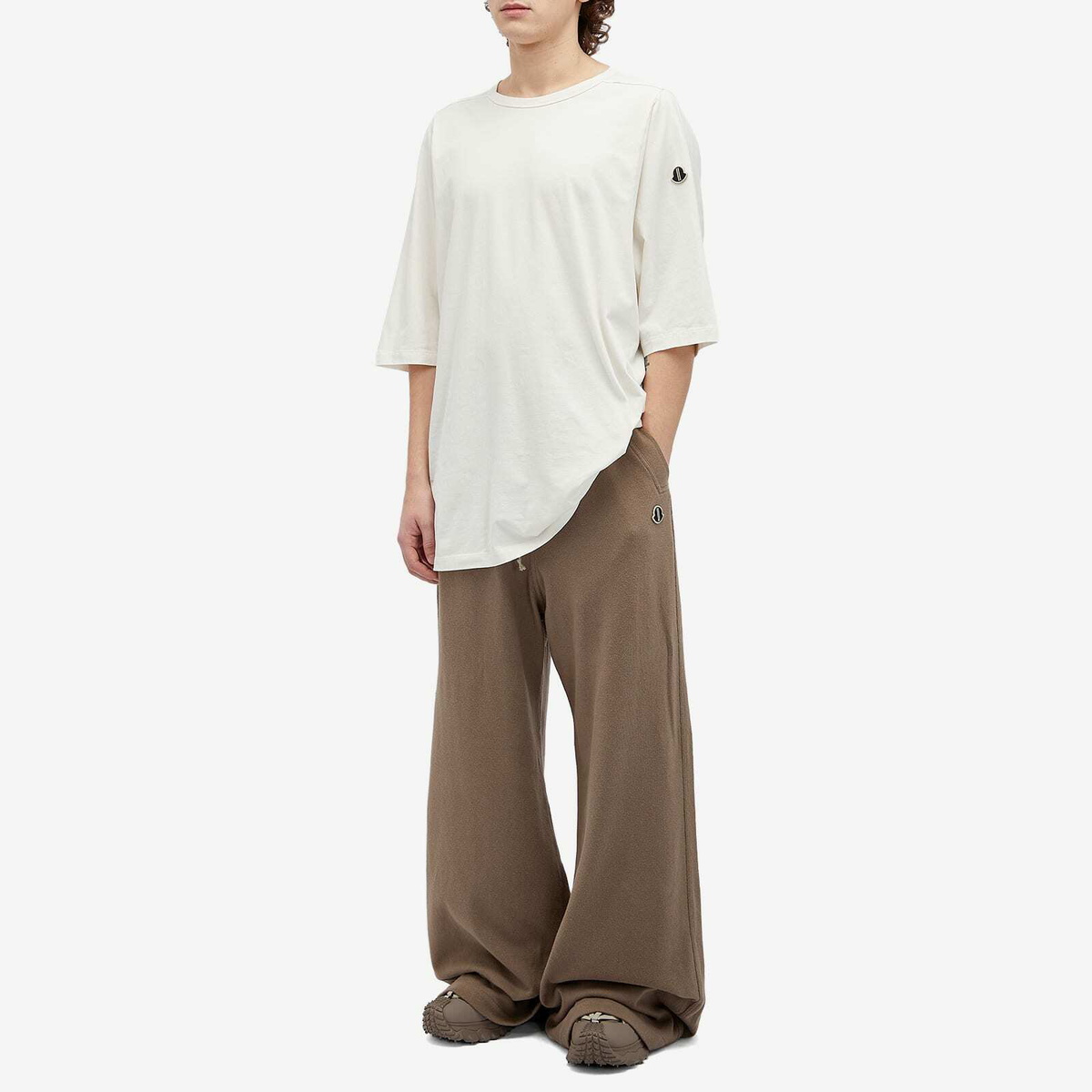 Rick Owens Men's x Moncler Belas Trousers in Dust Rick Owens Rick Owens Men's x Moncler Belas Trousers in Dust Rick Owens