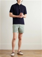 Sid Mashburn - Straight-Leg Garment-Dyed Cotton-Twill Shorts - Green
