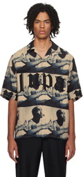 WACKO MARIA Beige 'Tupac' Shirt