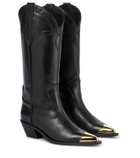 Khaite - Fontana leather cowboy boots
