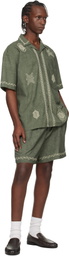 Isabel Marant Green Zilan Shorts