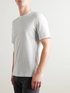 Brunello Cucinelli - Layered Cotton-Jersey T-Shirt - Gray