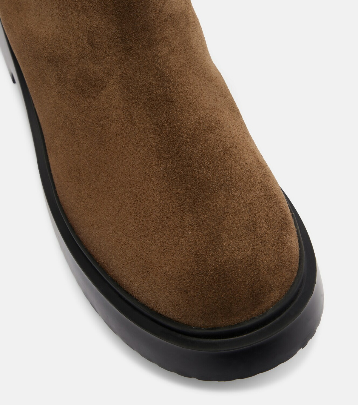 Proenza Schouler Bank suede knee-high boots