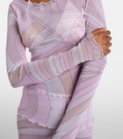 Pucci Iride tulle top