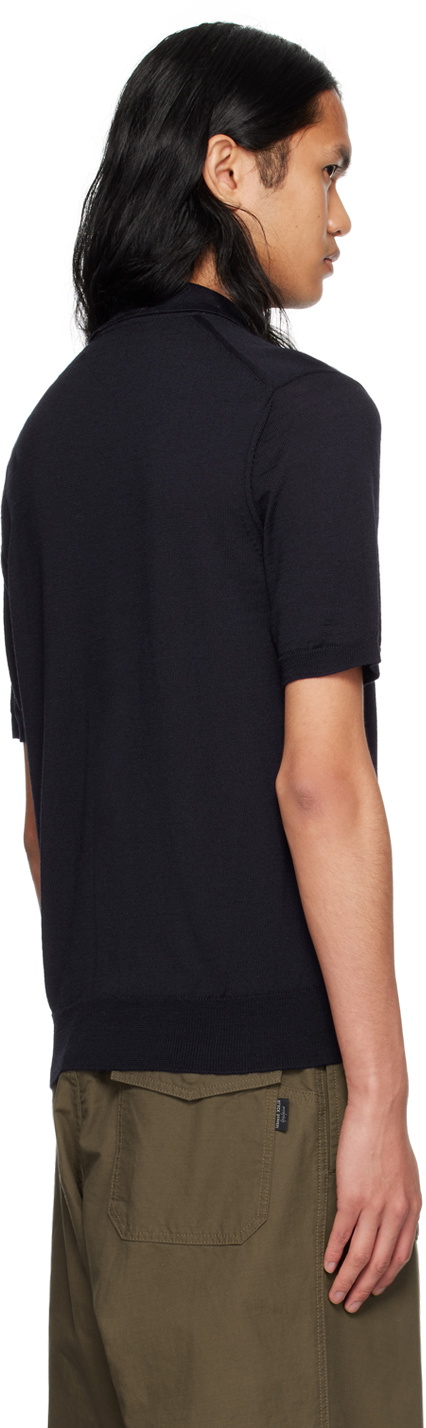 COMME des GARÇONS PLAY Navy Patch Polo