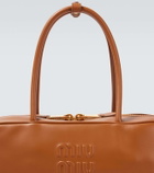 Miu Miu Beau Large leather tote bag