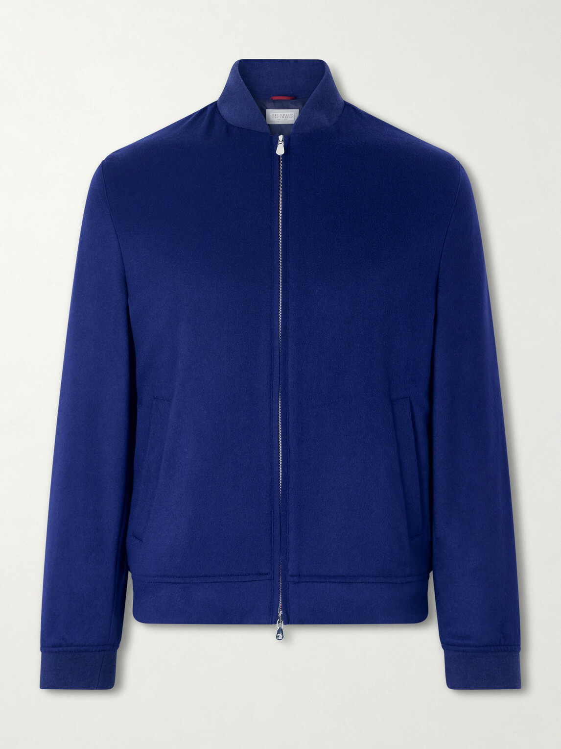 Brunello Cucinelli - Cashmere Bomber Jacket - Blue