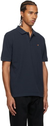 Noah Navy Paisley Polo