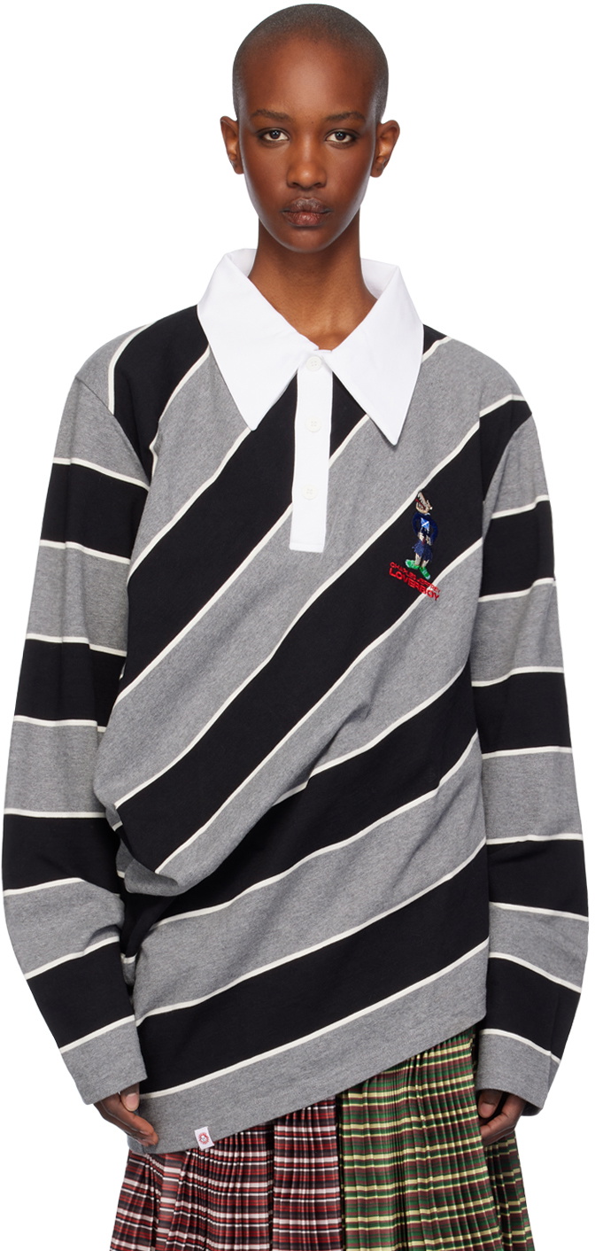 【Charles Jeffrey Loverboy】Topsy Turvy Tshirt☆送料関税込み TOPSY TURVY TEE in BLACK