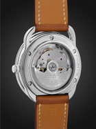 HERMÈS TIMEPIECES - Arceau Automatic 40mm Stainless Steel and Leather Watch, Ref. No. 055473WW00 - White