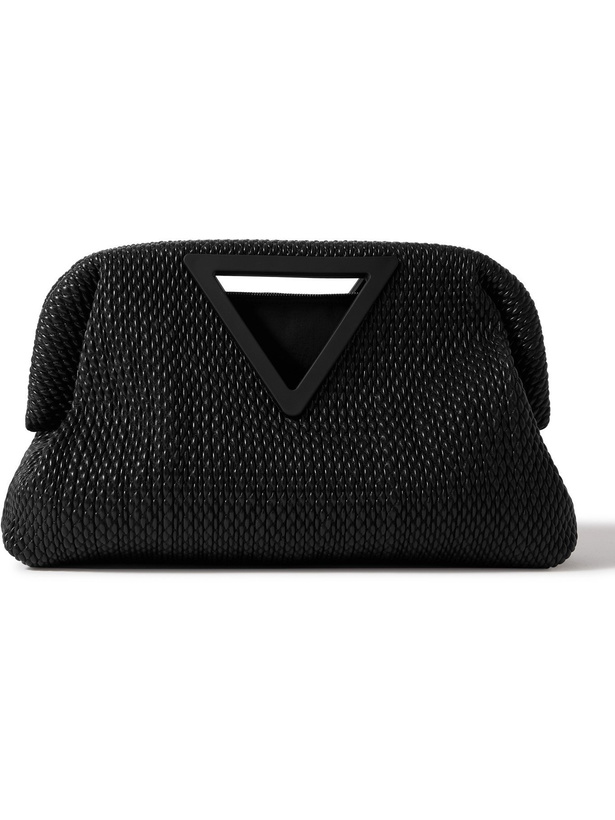 Photo: BOTTEGA VENETA - Quilted Leather Pouch - Black