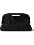 BOTTEGA VENETA - Quilted Leather Pouch - Black