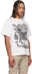 MISBHV White La Donna Del Lago T-shirt