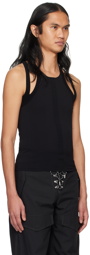 Dion Lee Black Sculpt Tank Top