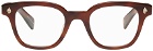 Garrett Leight Brown Naples Glasses