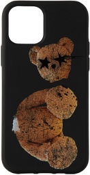 Palm Angels Black Spray Paint Bear iPhone 12/12 Pro Case