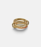 Spinelli Kilcollin Norah Ombré 18kt gold ring with sapphires