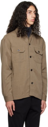 Boss Khaki Relaxed-Fit Shirt