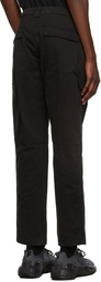 C.P. Company Black Stretch Sateen Trousers